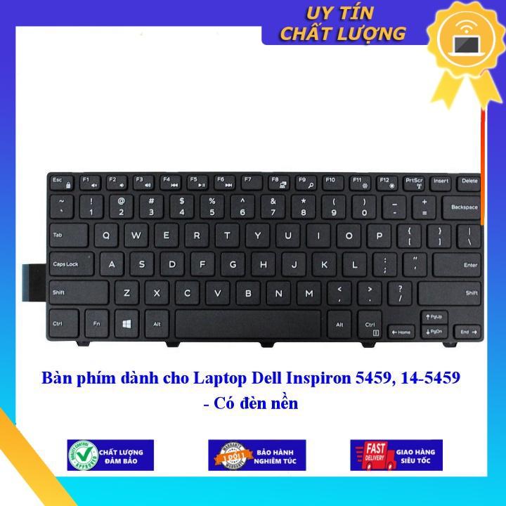 Bàn phím dùng cho Laptop Dell Inspiron 5459, 14-5459 - Có đèn nền  - Hàng Nhập Khẩu New Seal