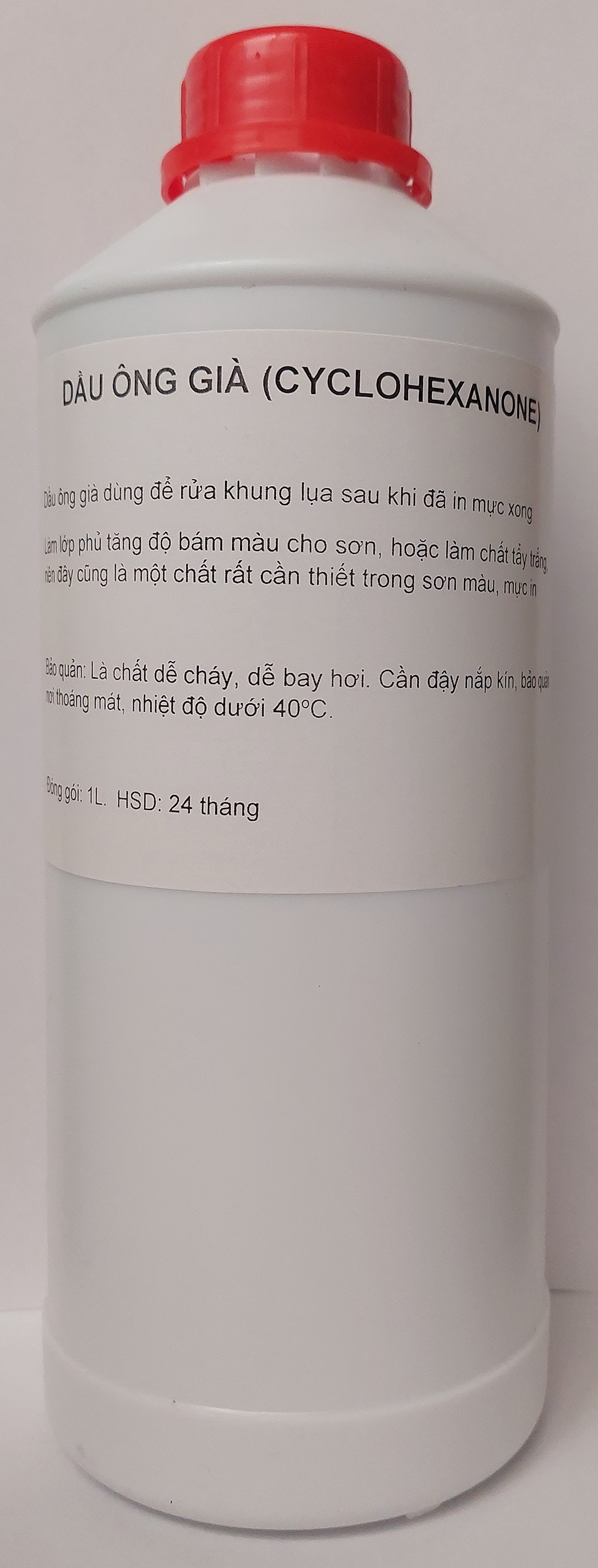 Dầu Ông Già (Cyclohexanone) 1L