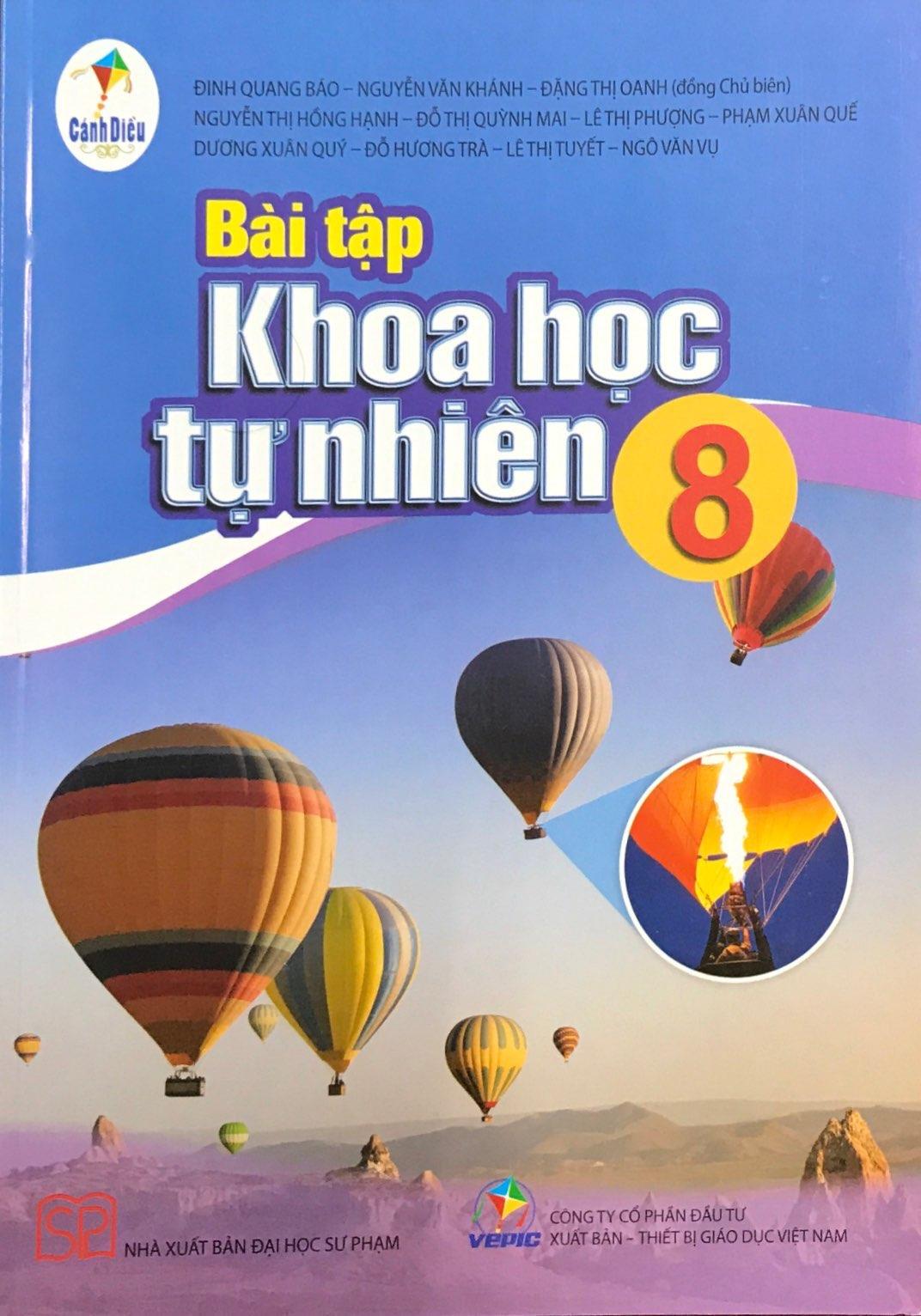 Bài Tập Khoa Học Tự Nhiên 8 (Cánh Diều) (Chuẩn)