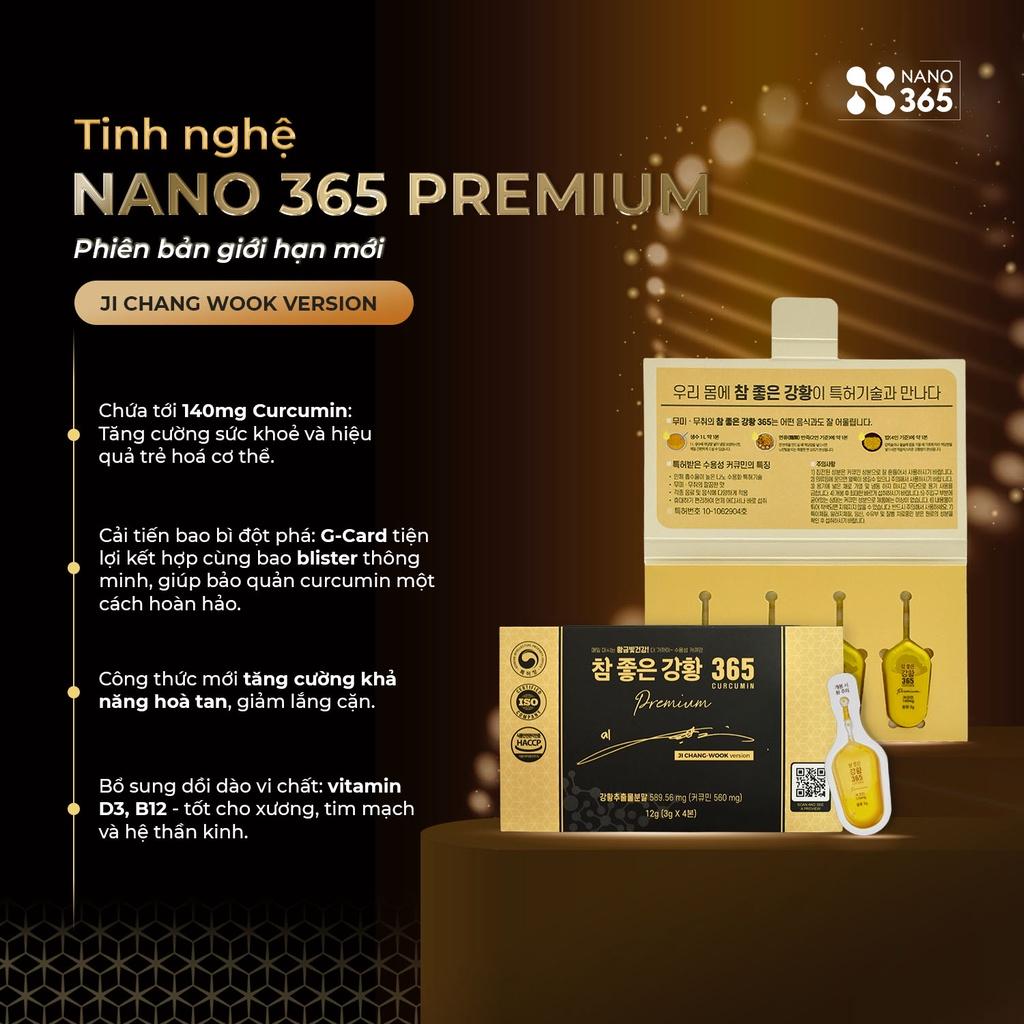 Sample 4 tuýp - Tinh Nghệ Nano 365 Premium Ji Chang Wook version