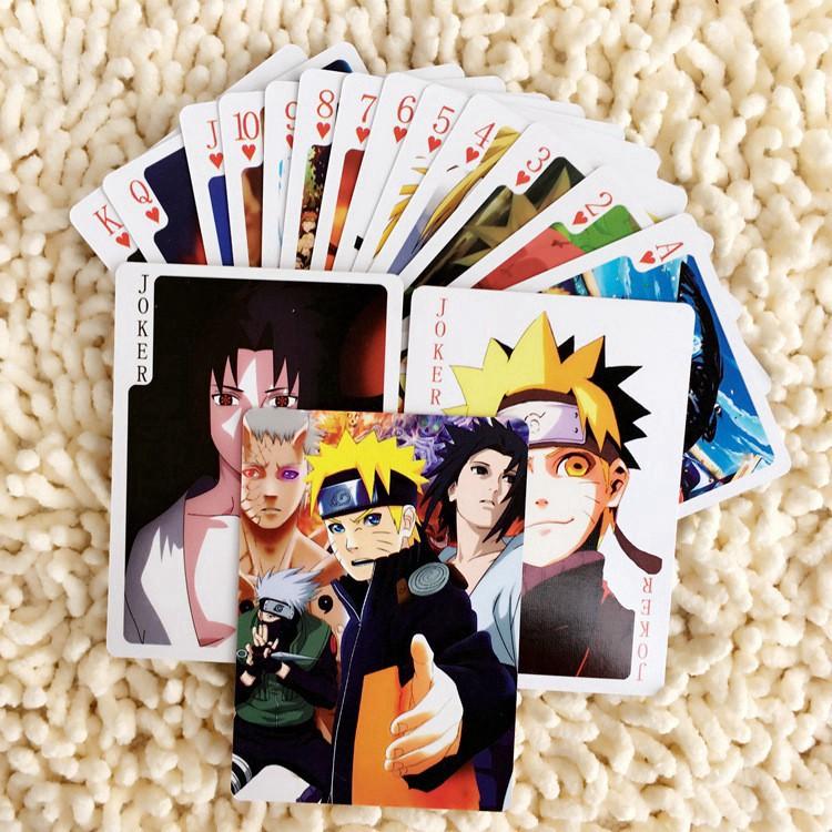 Thẻ bài NARUTO one piece luffy zoro 54 lá in hình khác nhau