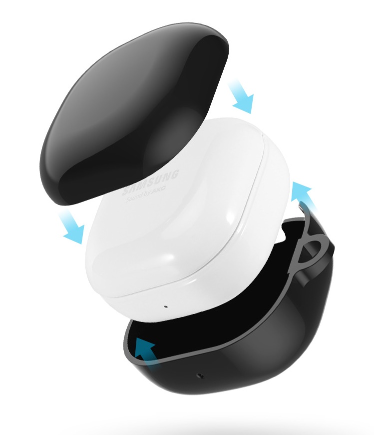 Ốp Case PC Chống Sốc bảo vệ cho Samsung Galaxy Buds 2/ Buds 2 Pro/ Buds Pro/ Buds Live/ Buds FE Kèm móc treo Kai_ Hàng Chính Hãng