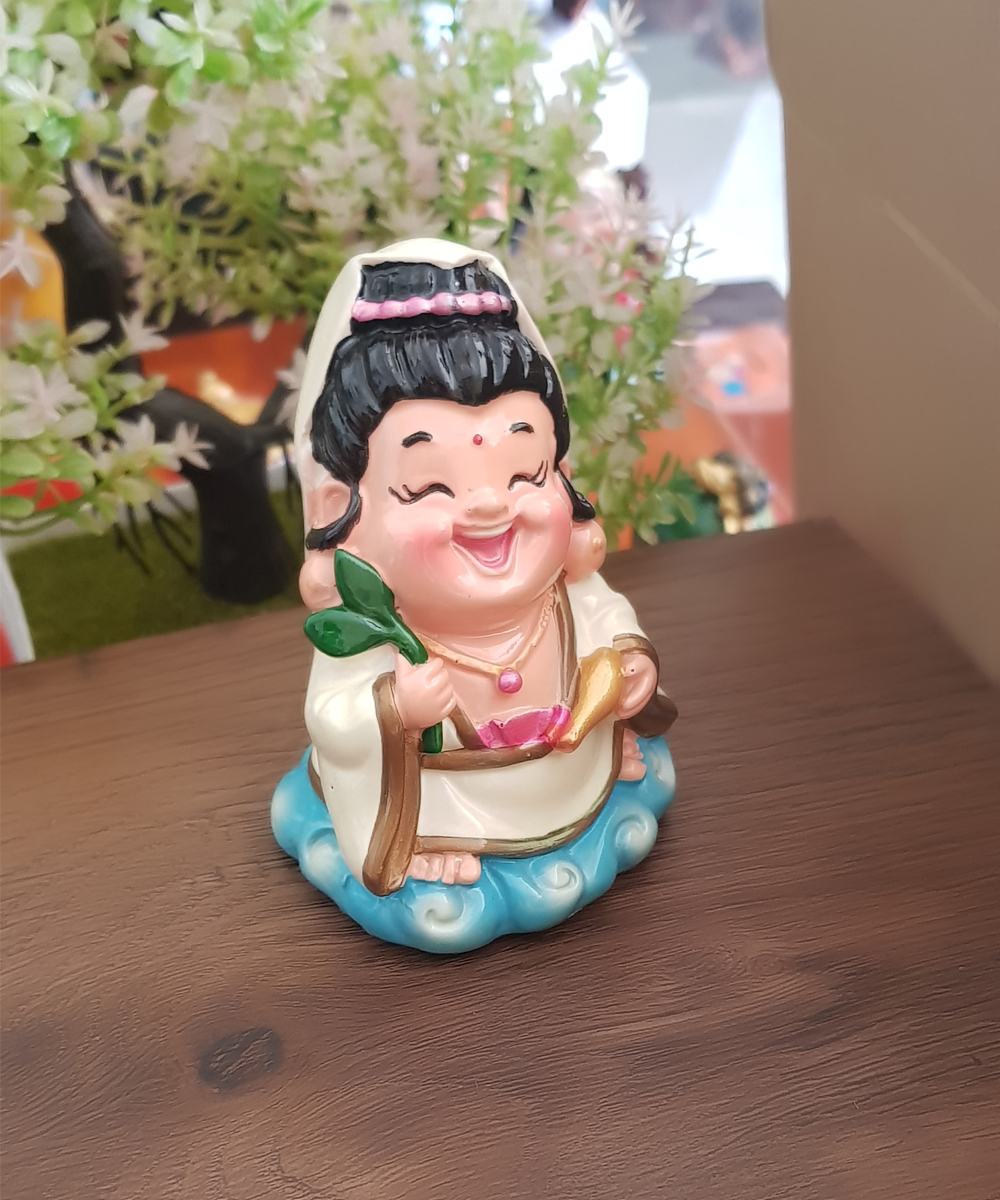 TƯỢNG CHIBI QUAN ÂM 9CM