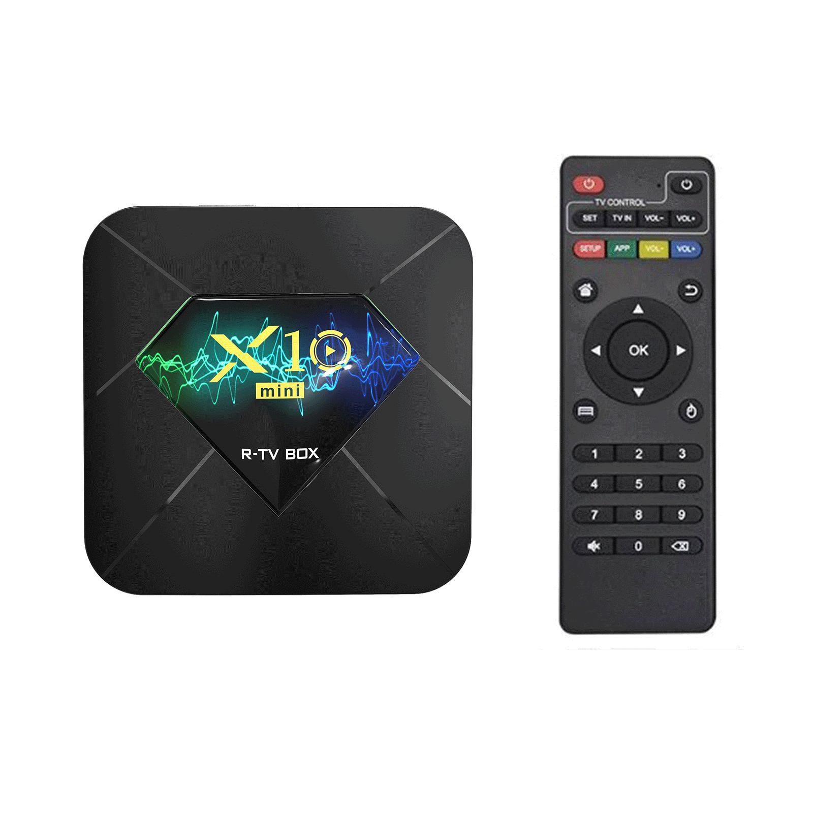 Hộp TV Thông Minh X10mini H313 Quad Core 1 / 2GB RAM 8G / 16G ROM Dual Media Player 2.4G WIFI