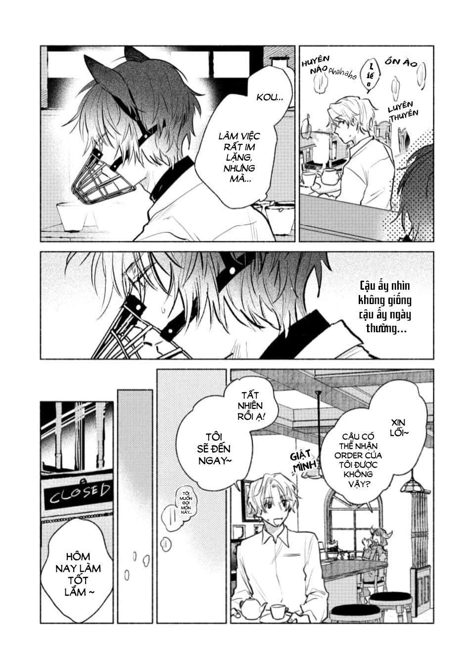 yêu đương mãnh liệt với cậu cún dữ dằn chapter 2 22