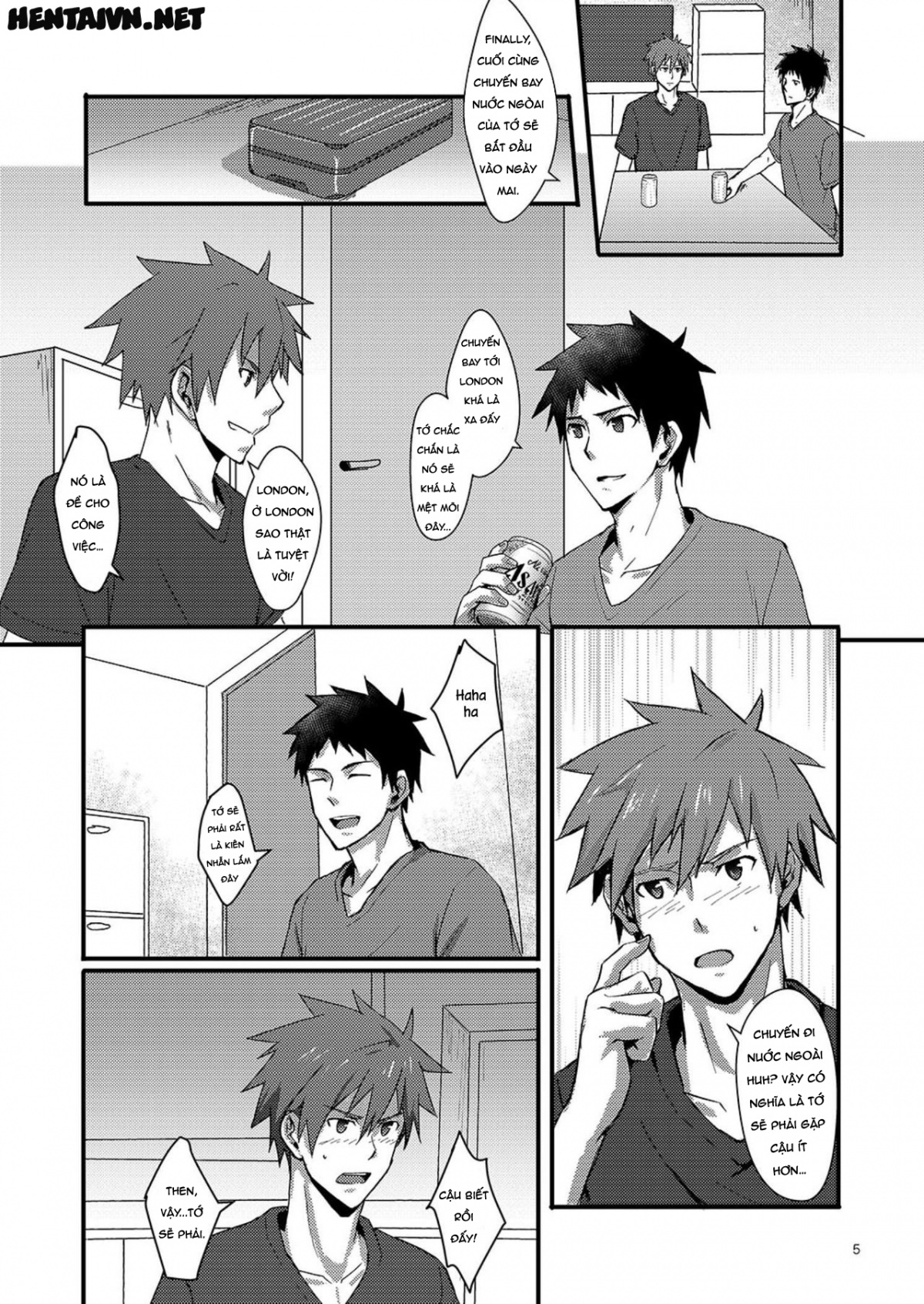 nện nhau trên máy bay chapter 1 3