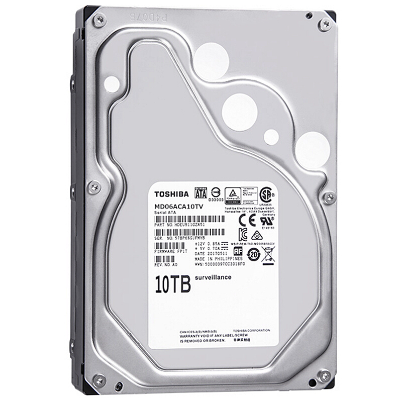 Ổ Cứng Toshiba 10TB Sata 3 256MP MD06ACA10TV - Hàng Chính Hãng