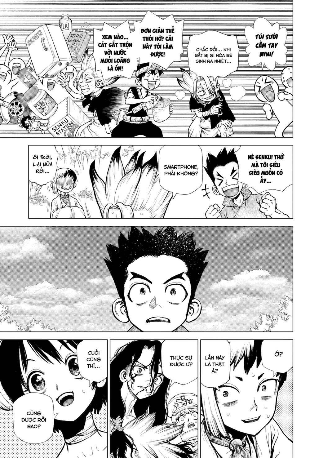 dr.stone - hồi sinh thế giới chapter 222 10
