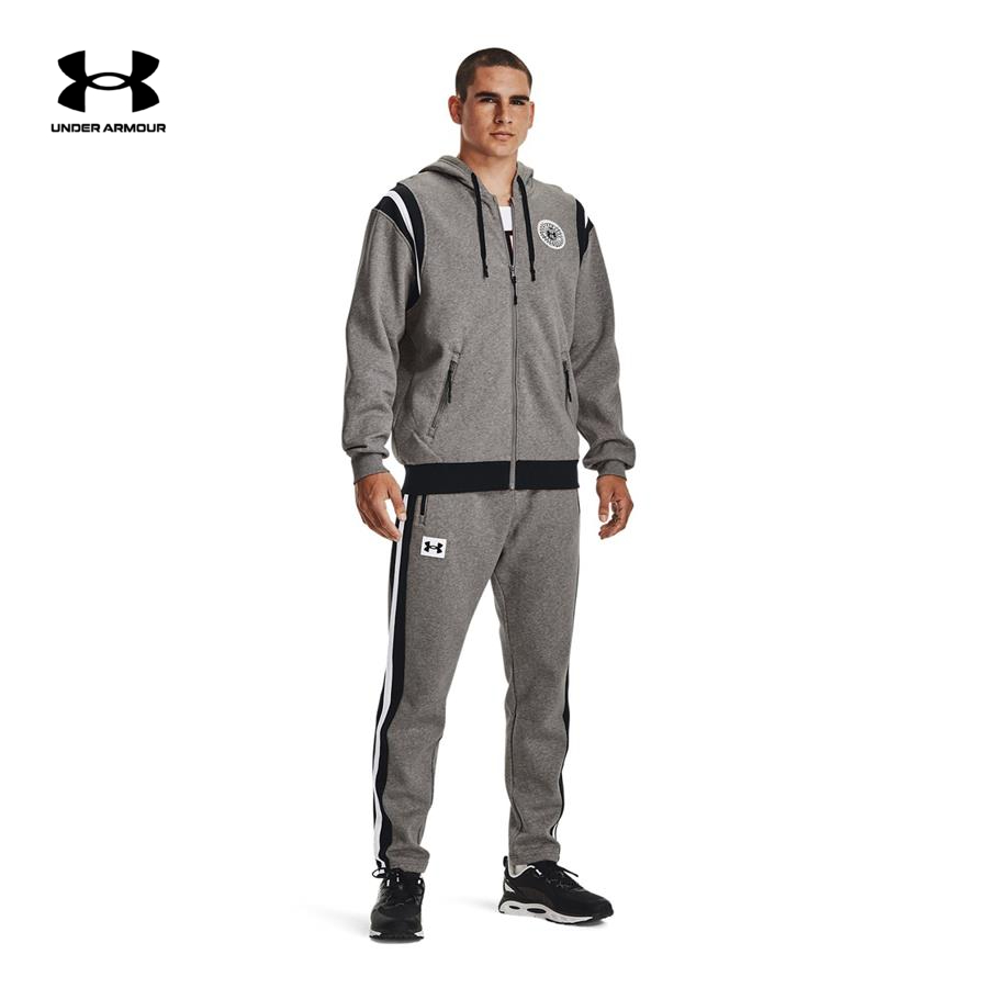 Áo hoodie thể thao nam Under Armour RIVAL FLC ALMA MATER FZHD - 1366303-067