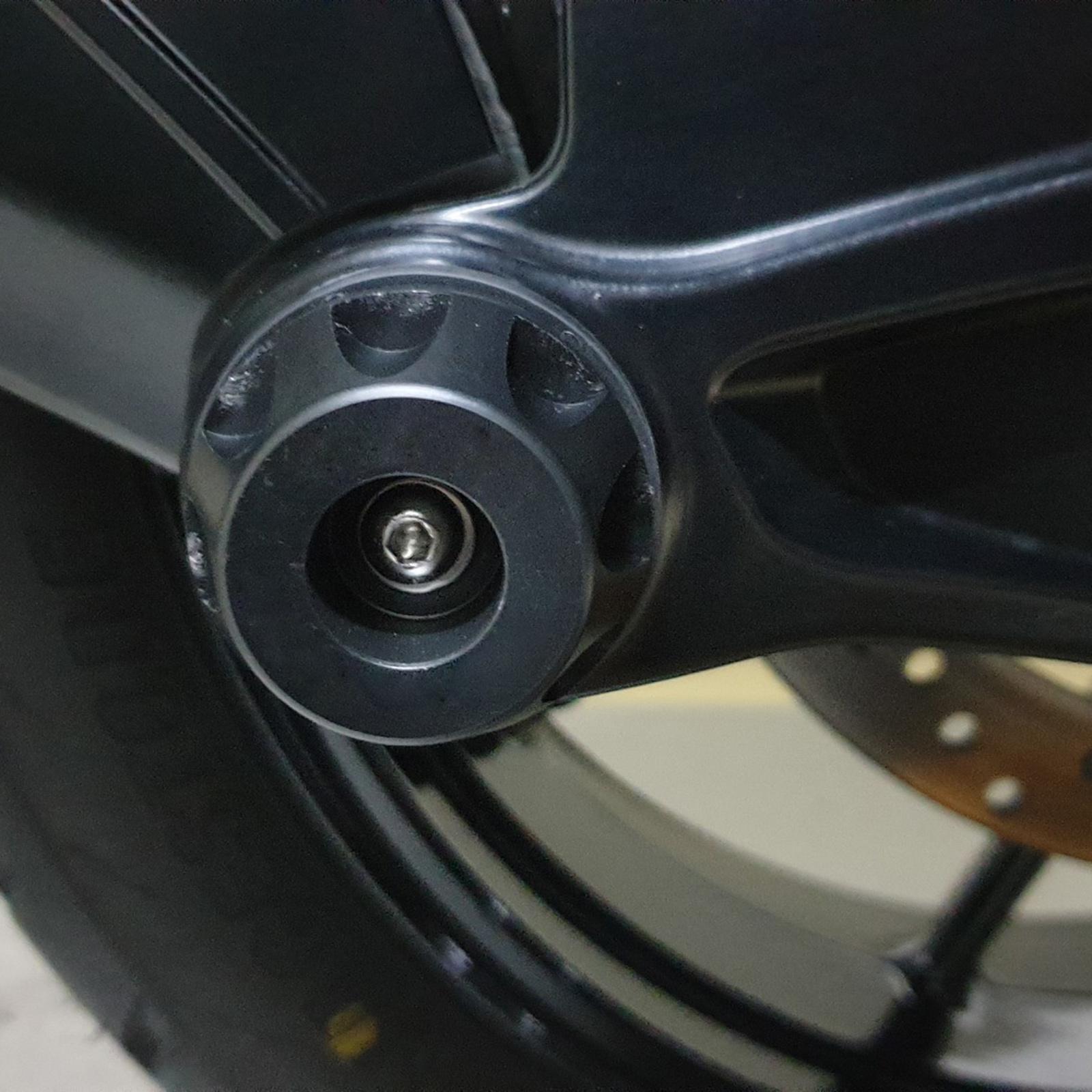 Rear Fork Wheel Axle Crash Protection Sliders For BMW R1200GS Protective