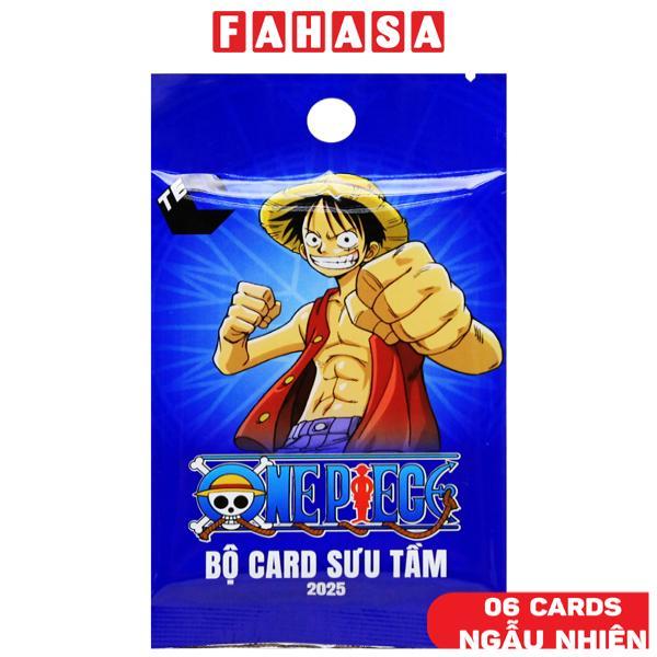 Bộ Thẻ Sưu Tầm One Piece 2025 - Tagger (6 Cards Ngẫu Nhiên/Túi)