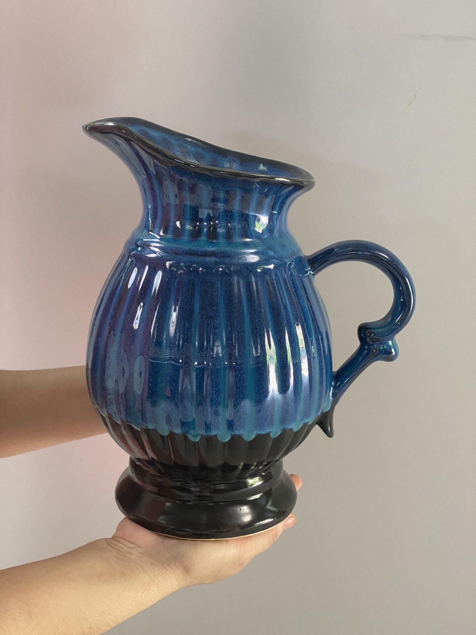 Lọ hoa cao 25cm gốm sứ Bát Tràng cao cấp