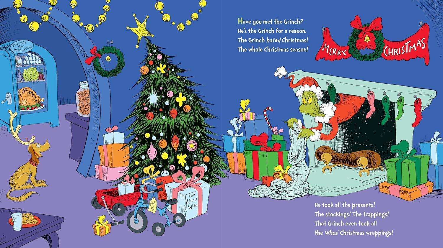 Sách ngoại văn: The Grinch's Great Big Flap Book