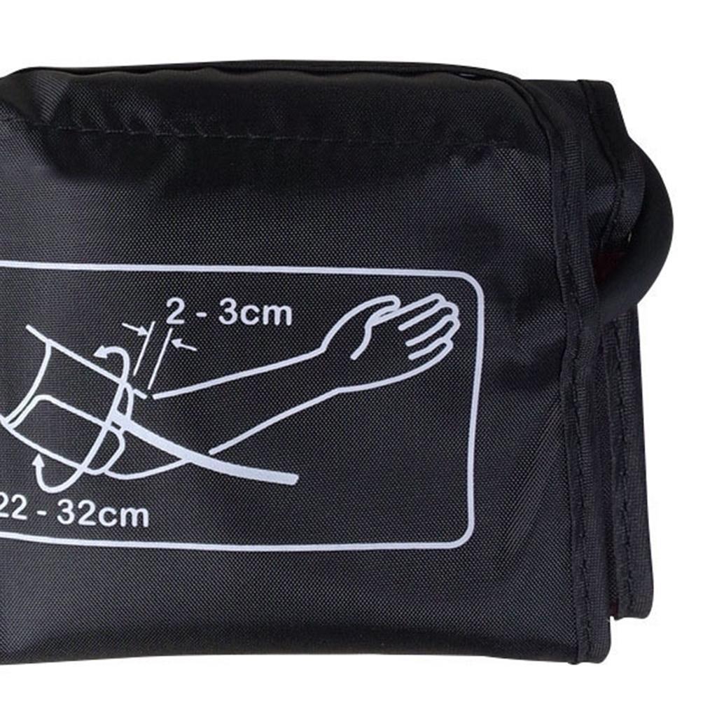 2Pcs Blood Pressure Cuff Arm Sphygmomanometer Oxford Nylon Sleeve 22-32cm
