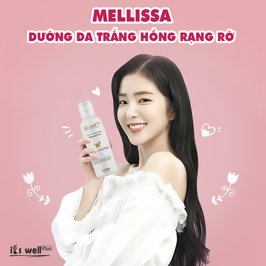 Kem Sữa Trắng Da It's Well Plus Mellissa Premium Milky Whitening Cream