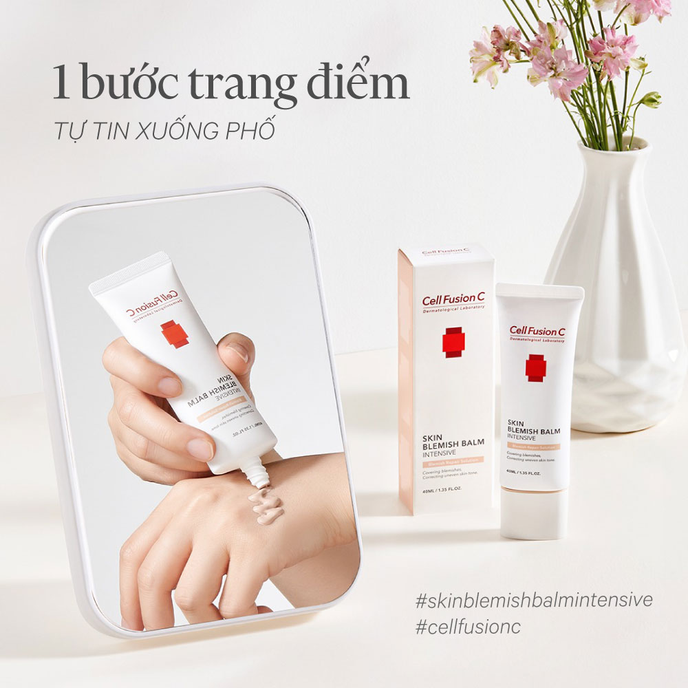 Kem Trang Điểm Dưỡng Cho Da Nhạy Cảm Cell Fusion C Skin Blemish Balm Intensive