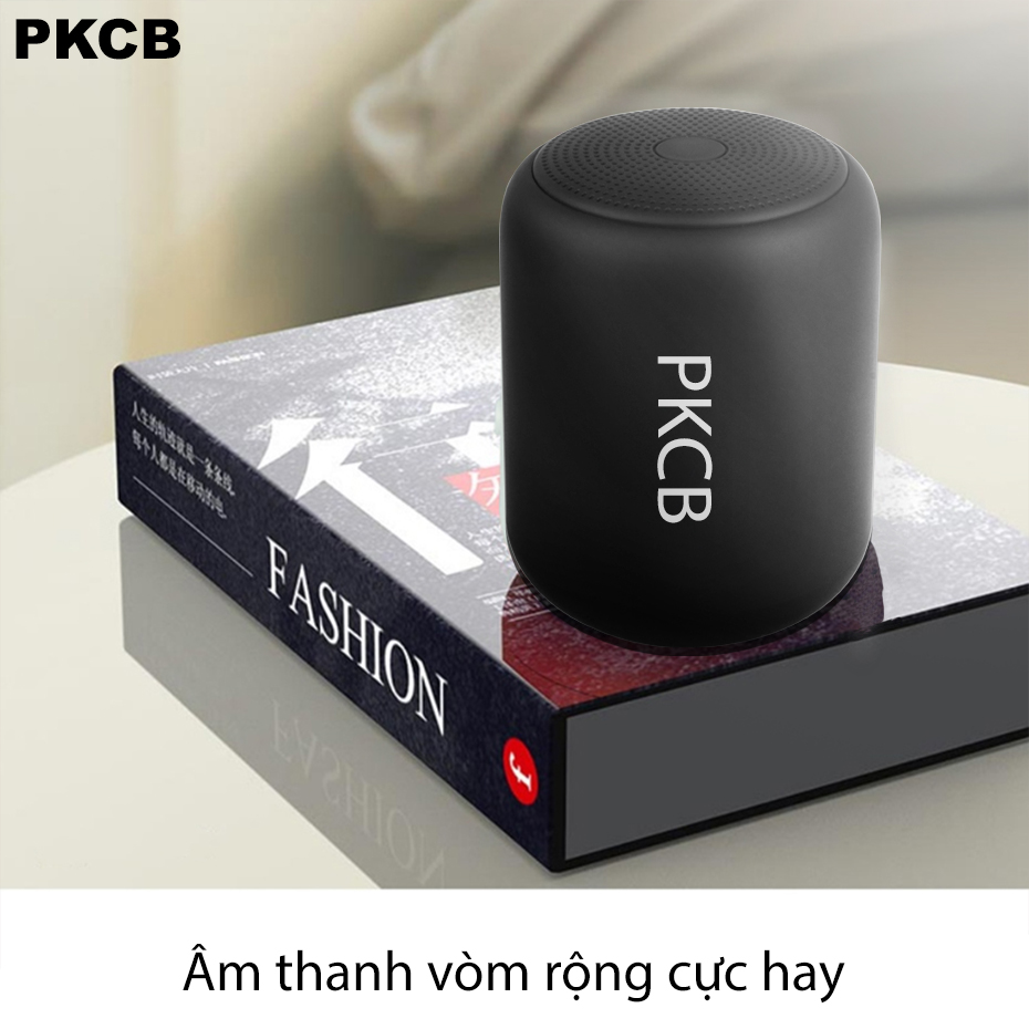 Loa bluetooth mini 5.0 loa nghe thẻ nhớ loa nghe nhạc không dây PF120 màu đen - Hàng Chính Hãng