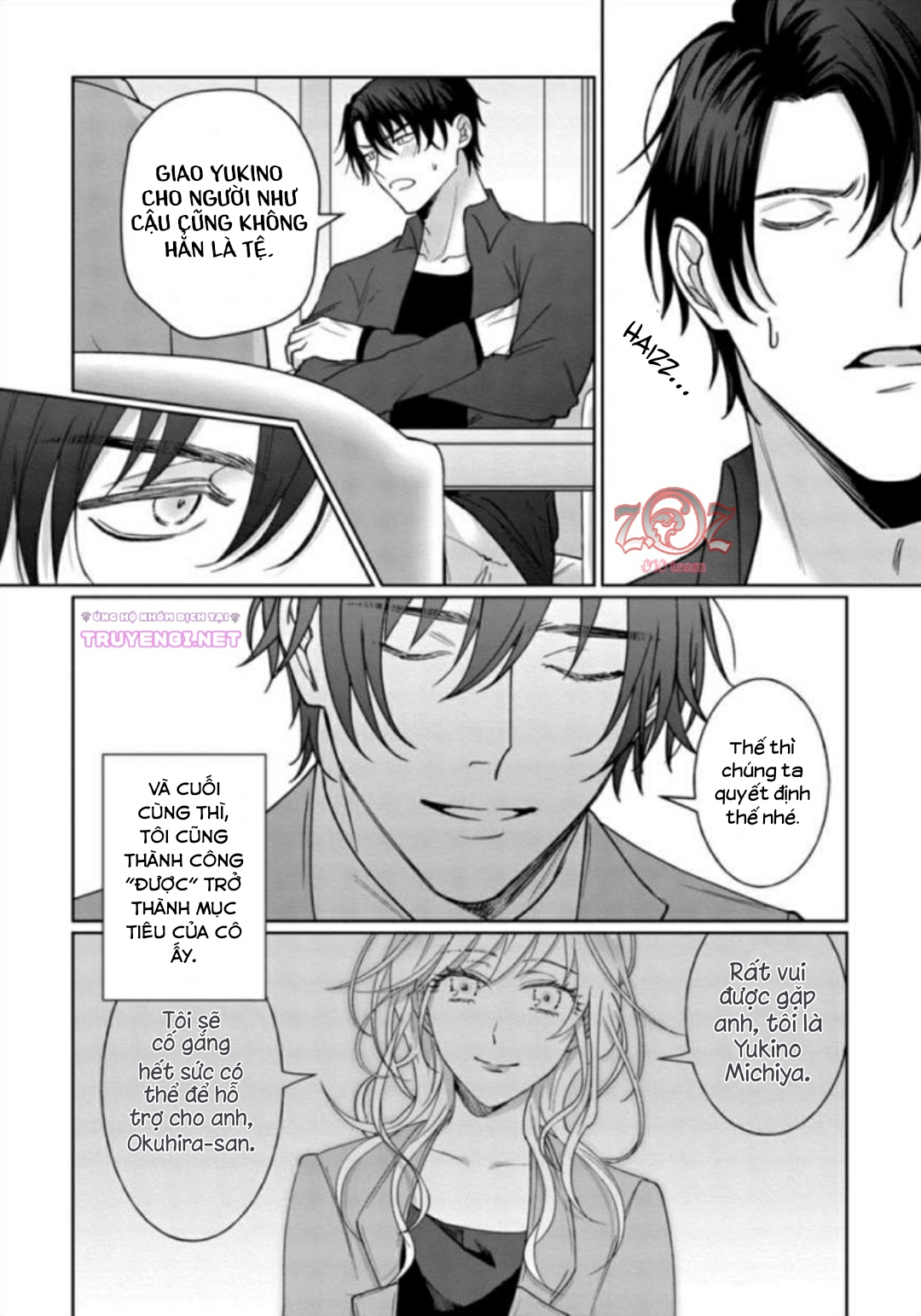 hôm nay hãy cứ yêu nhau mà không giết nhau chapter 7 17