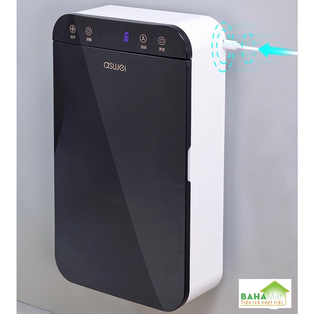 HỘP TREO THÔNG MINH KHỬ TRÙNG ĐŨA THÌA BẰNG TIA CỰC TÍM CÓ HẸN GIỜ thông minh khử trùng không có góc chết