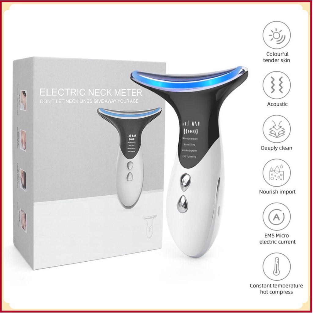 Máy massage Chăm sóc da mặt  NECK METER nâng cơ, xóa nếp nhăn
