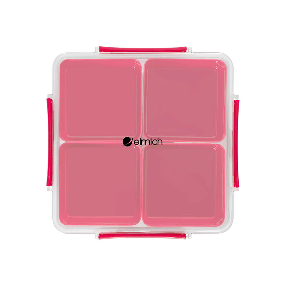 Hộp Nhựa Đa Năng 4 Ngăn Rời Elmich EL-0754 2.7L, Hàng Chính Hãng, Nhựa PP An Toàn - JoyMall