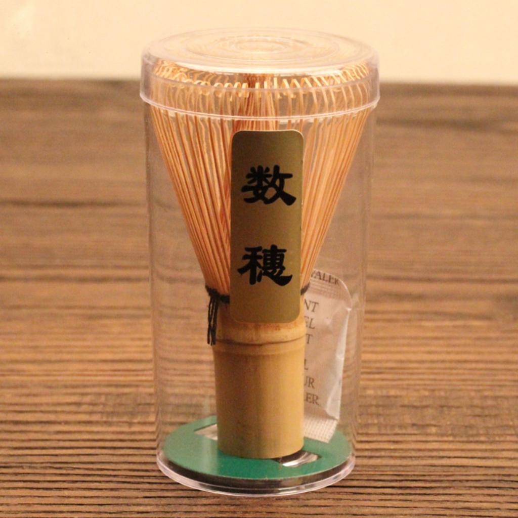 Bamboo Chasen Matcha Powder Whisk Tool with Scoop Set Tea Ceremony Accessory