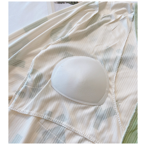 Bộ Đồ Bầu Sau Sinh Dài Tay Có Khe Mở Cho Con Bú Chất Liệu Cotton B13( Có đệm ngực may liền)
