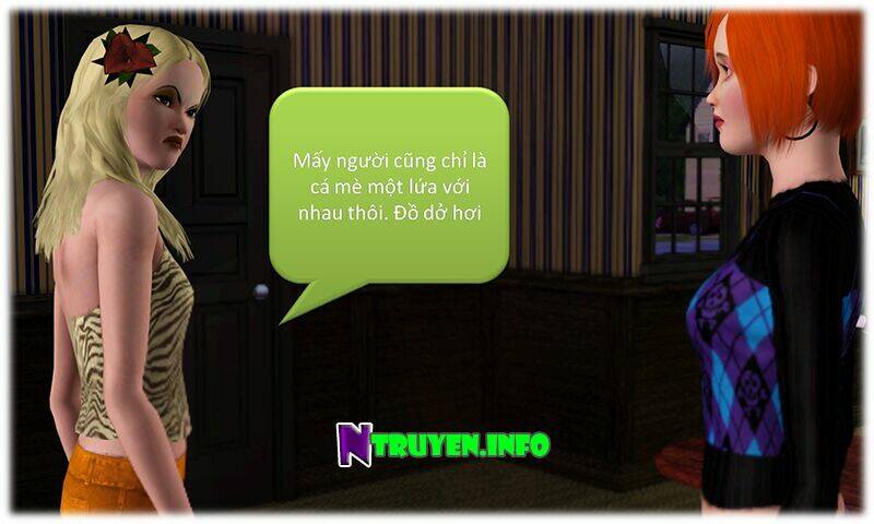 truyện sims - bí mật màu xanh chapter 2 22