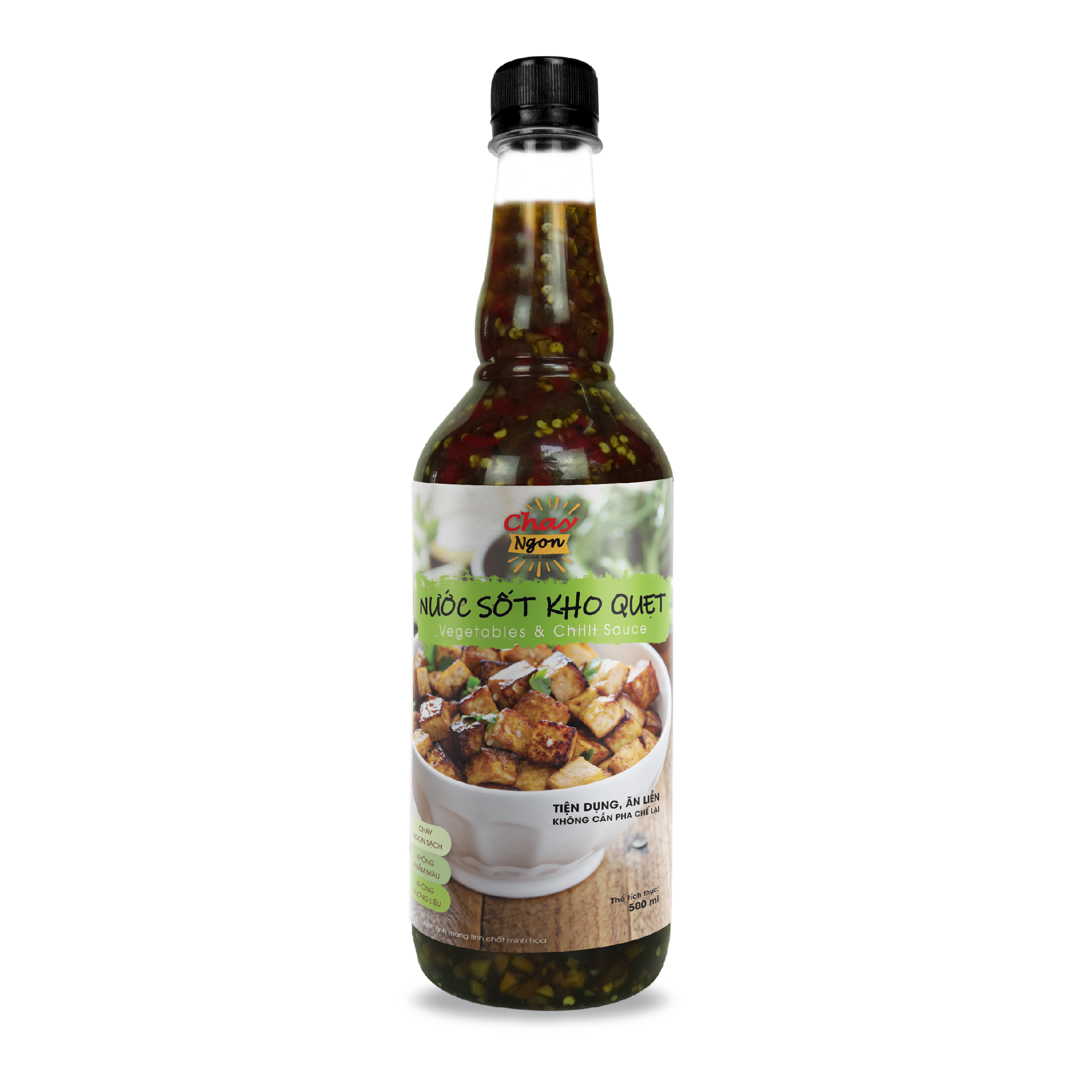 Nước Sốt Kho Quẹt (500 ml) - Thương hiệu  Chay Ngon Hùng Phát