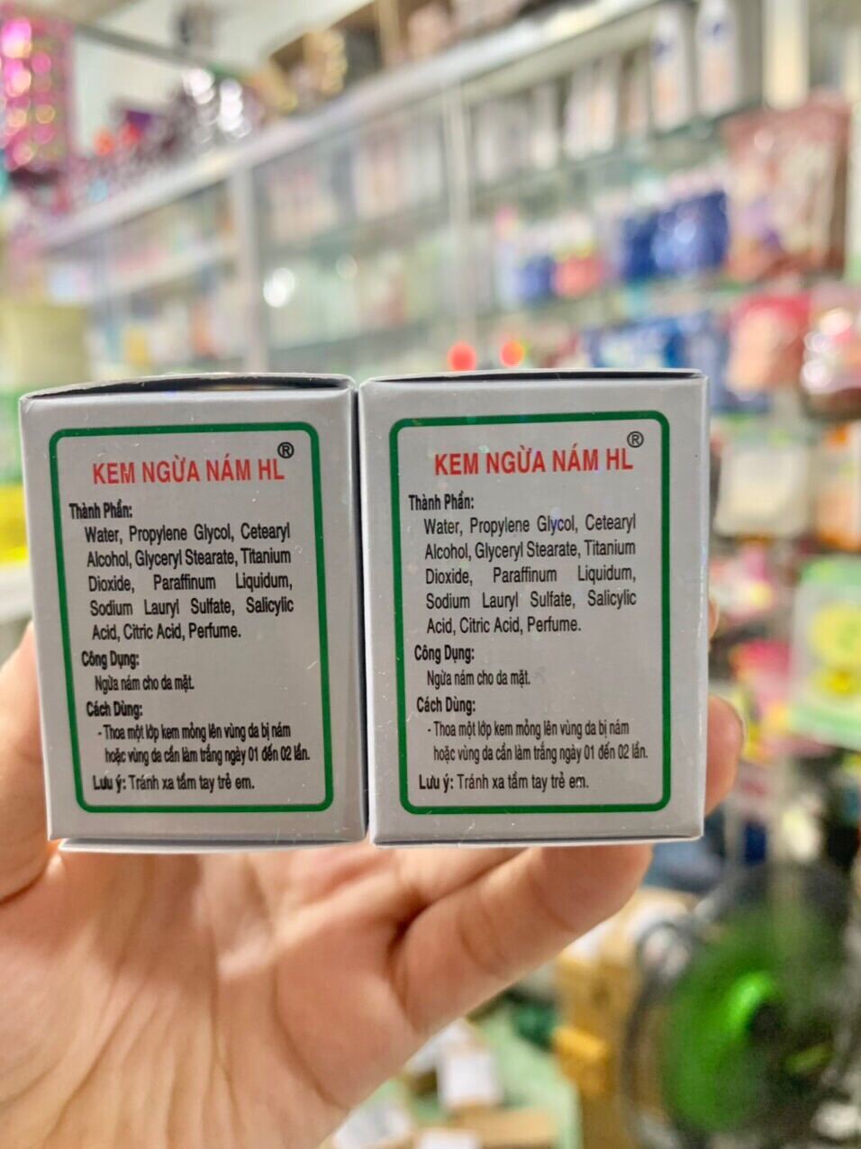 Kem dưỡng HL chi chi ngừa nám hủ 7gram