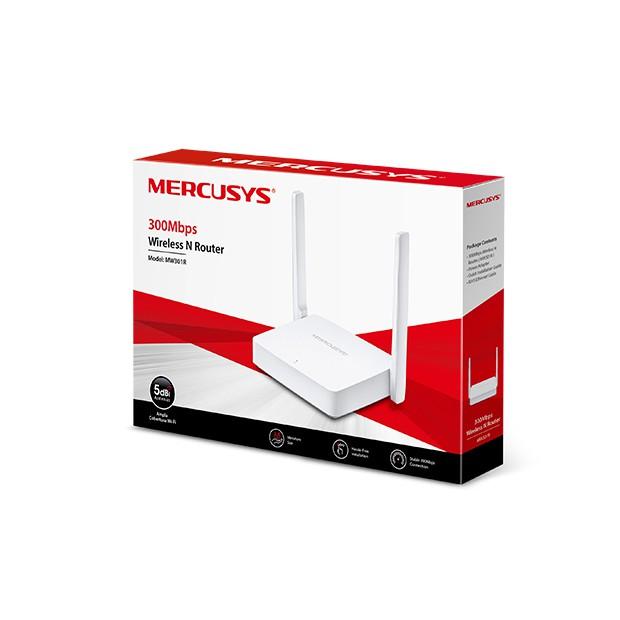 Router wifi 2 râu mercusys mw301r bộ phát wifi - Hàng chính hãng