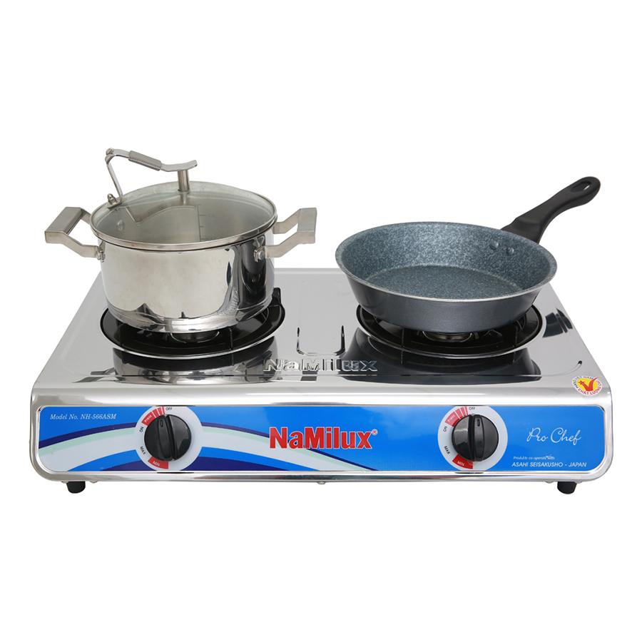 Bếp gas NAMILUX NH-566ASM - Bếp đôi