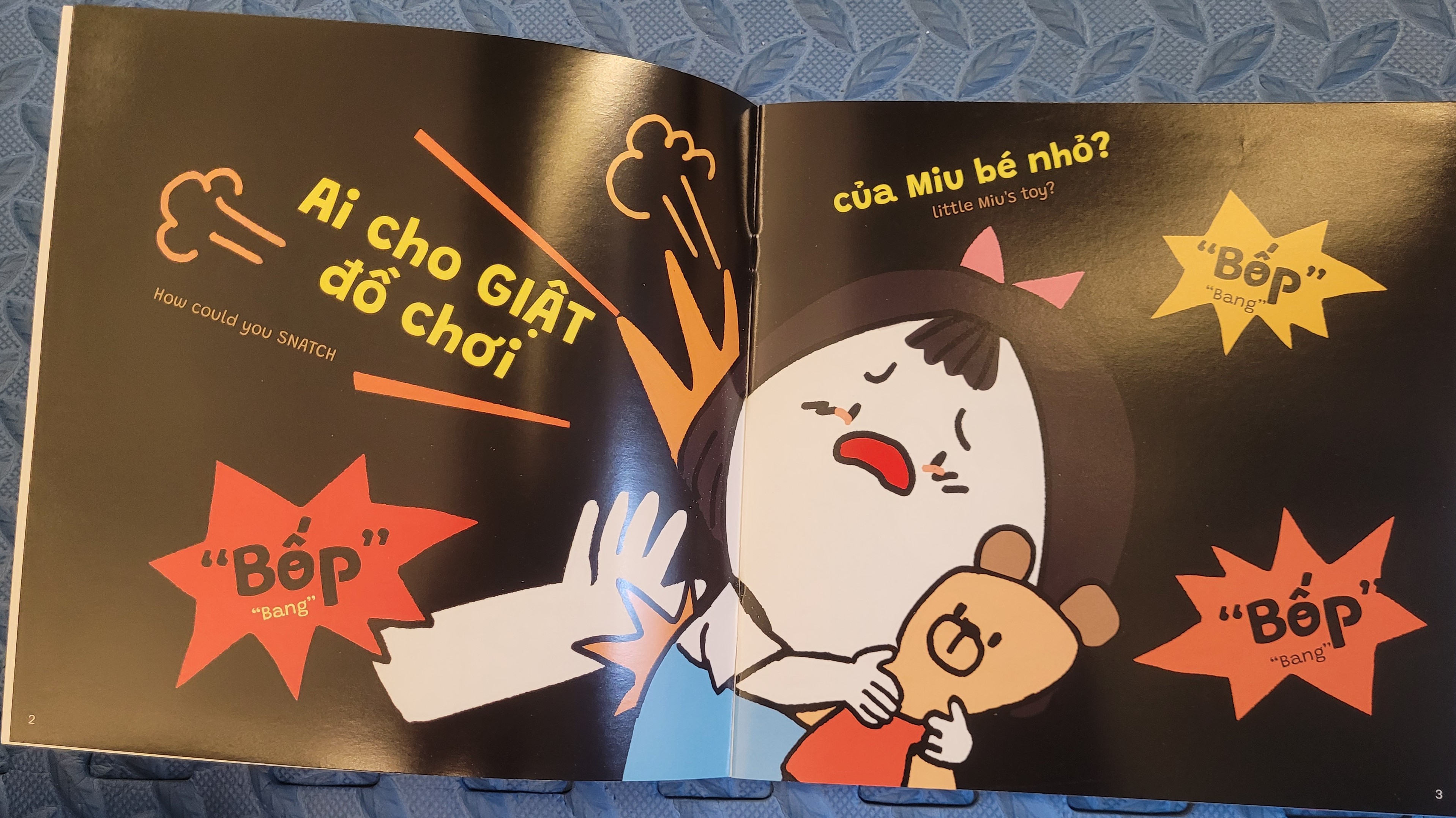 Sách Ehon Song ngữ Anh - Việt: Kĩ Năng Sống - Miu Bé Nhỏ - Phần 3 - Lẻ Tùy Chọn (1-6 tuổi) - ảnh 3