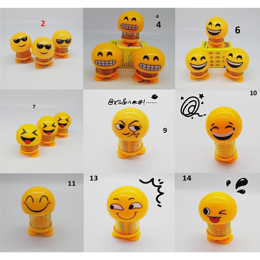 THÚ NHÚN LẮC ĐẦU EMOJI CẢM XÚC HÀNG CAO CẤP CỰC HOT 2019 Qbán nốt nghỉ