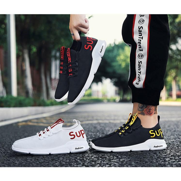 GIÀY SNEAKER THỂ THAO NAM MÀU TRẮNG