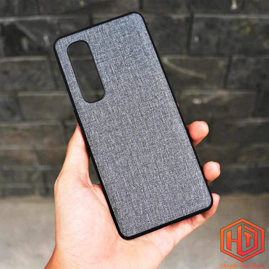 Ốp lưng Find X2 Pro vân vải Jean chống sốc, nhiều màu