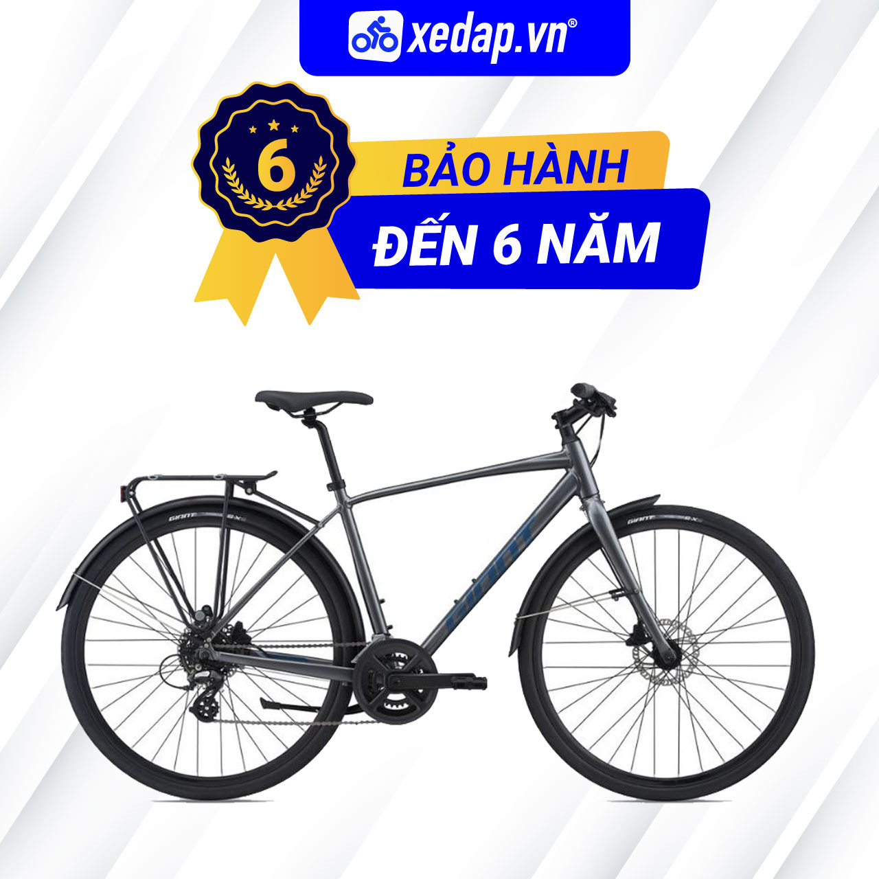 [FREESHIP] Xe Đạp Thể Thao Đường Phố Touring GIANT Escape 2 City Disc – Phanh Đĩa, Bánh 700C – 2022