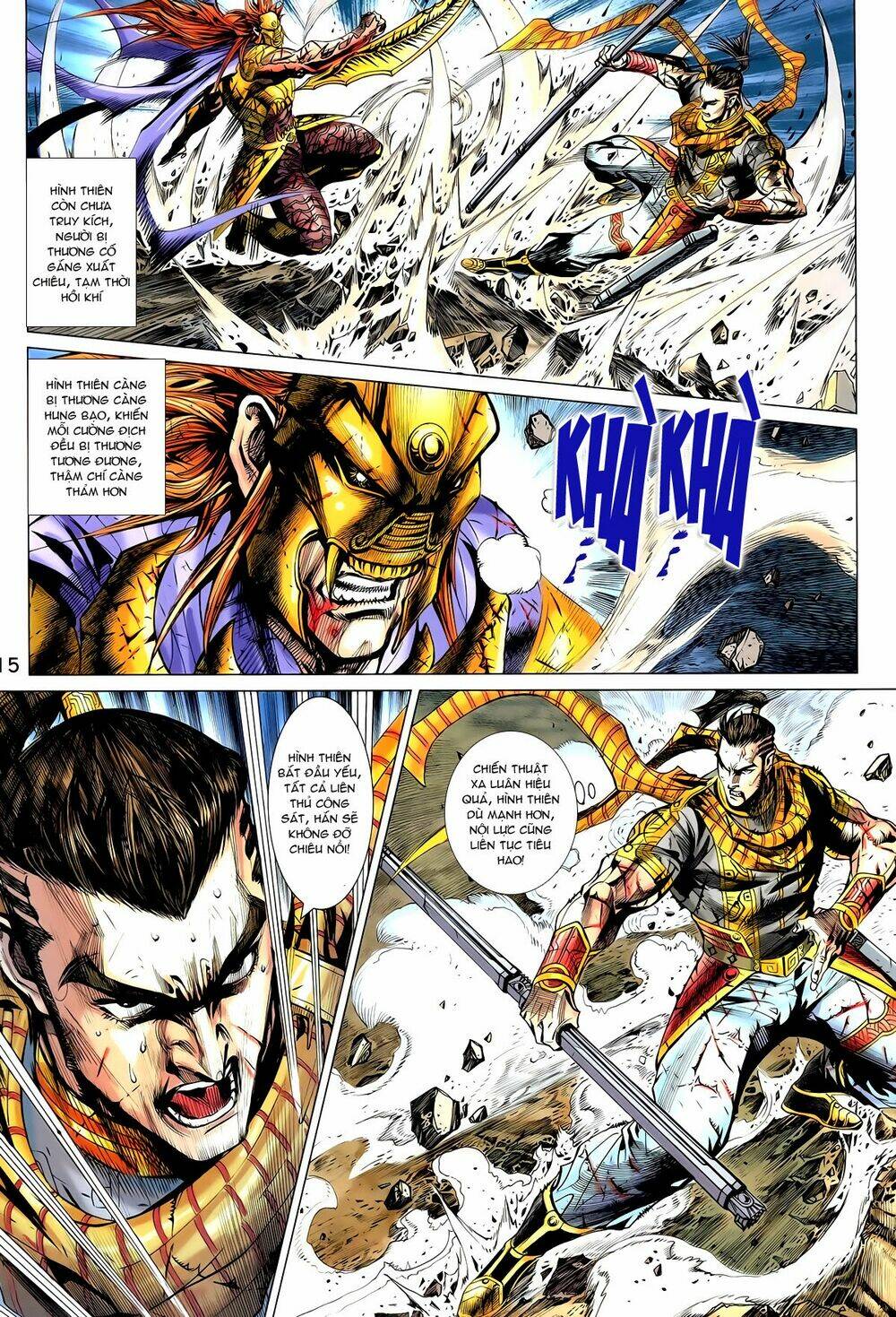 thần binh vấn thiên chapter 24 15