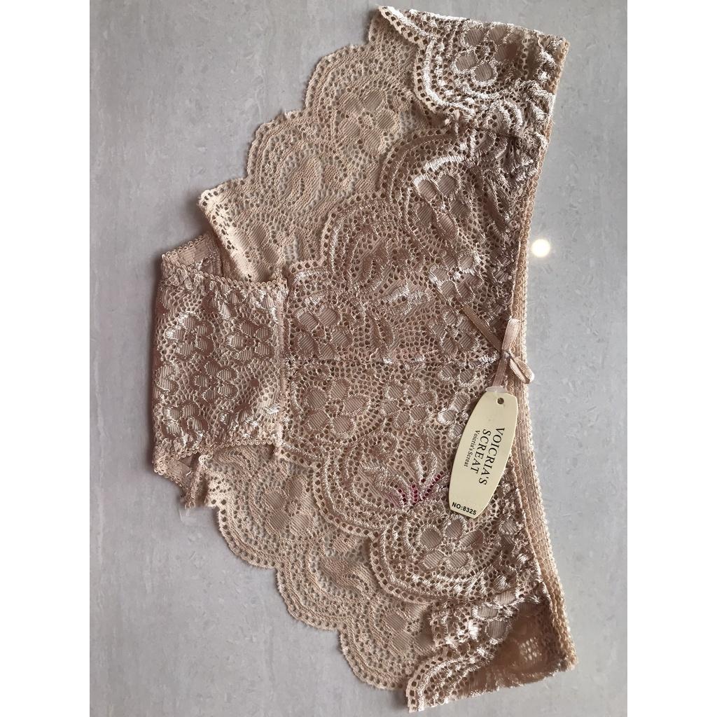 Combo 10 Quần lót ren chất liệu cotton co giãn tốt mã đặt hàng QL01