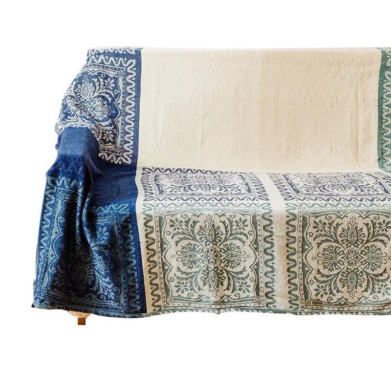 Thảm cotton phủ sofa, trải sàn nhập khẩu cao cấp 1m9x1m5