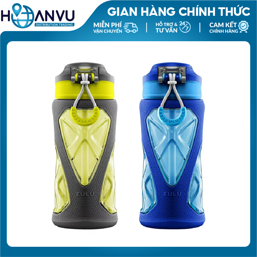 Bình Giữ Nhiệt Thân Nhựa Zulu Torque Tritan Water Bottle