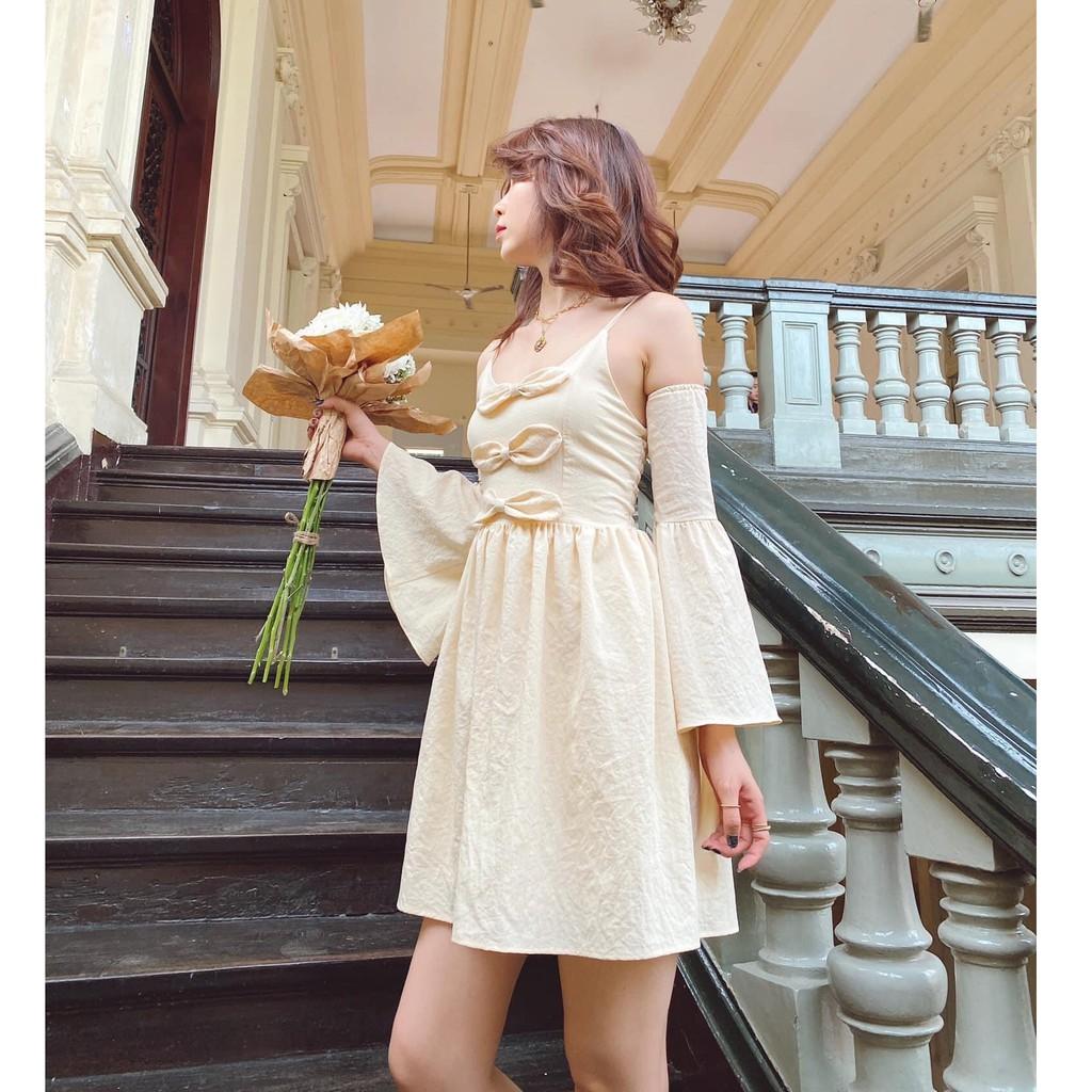 Đầm nude nơ Silla Dress Gem Clothing SP060366
