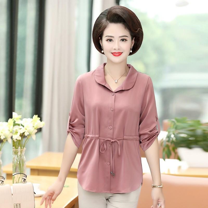 Áo kiểu trung niên cao cấp quý cô LL21-0520