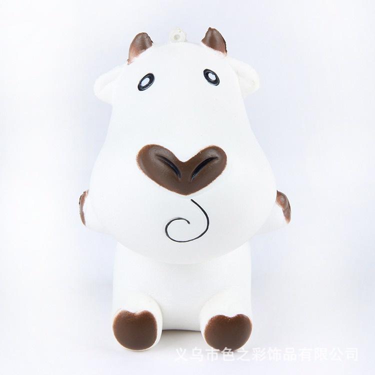 Squishy Lớn JUMBO Hình bò sữa dấu ngoặc hỏi chấm Đồ Chơi Xốp Giảm Stress Hình mềm mịn dễ Thương đàn hồi Cho Bé