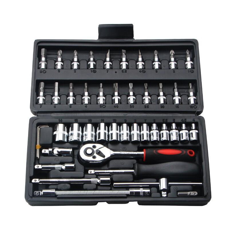 BỘ DỤNG CỤ MỞ BU LÔNG ỐC VÍT ĐA NĂNG 46 CHI TIẾT
