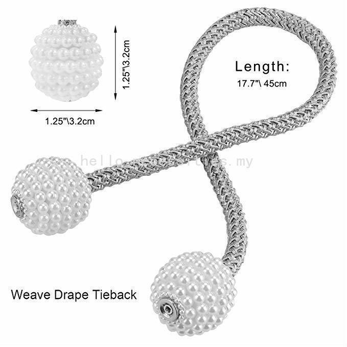 Dây buộc rèm cửa nam châm tiện dụng