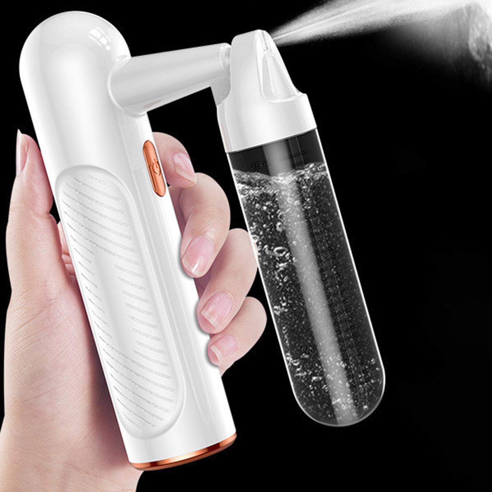 2x Rechargeable Handheld Nano Steam Fogger Machine Nano Mist Disinfect Sprayer Skin Care Women Facial Sprayer for Home Bedroom