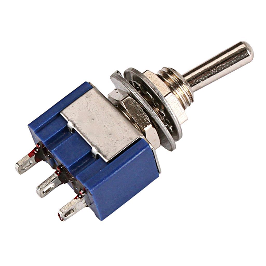 Copper On-On 2 Way SPDT  Round  for Guitar Bass Parts