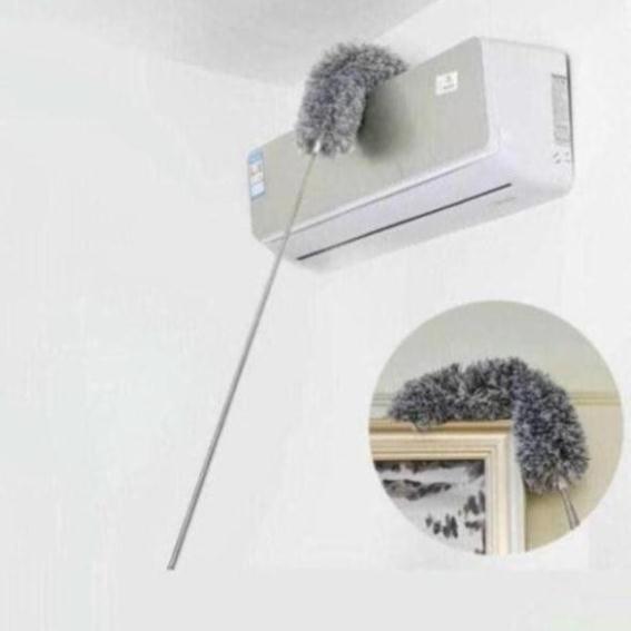 Chổi lau quét bụi trần nhà cán Inox