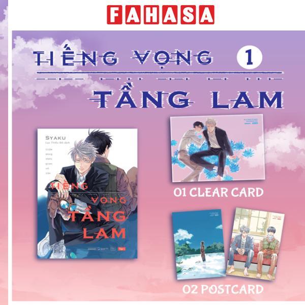 Sách - Tiếng Vọng Tầng Lam - Tập 1 - Tặng Kèm 1 PVC Card + 2 Postcard Hai Mặt Phủ Nhung Mịn